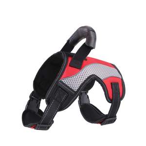 KBOOK Harnais tactique réfléchissant réglable pour petits chiens de taille moyenne sans traction avec poignée pour l'entraînement à la marche - Product Image 4