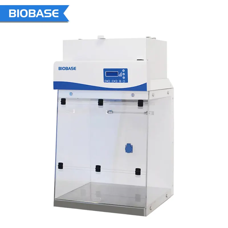 BIOBASE Kabinet Arus Laminar Mini Desktop Kecil Harga Murah/Bangku Bersih Aliran Udara/Kap Asap