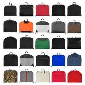 Customized Dust Suit Cover Bag For Garment Garment Bag For Hanging Clothing Reusable Travel Suit Bag