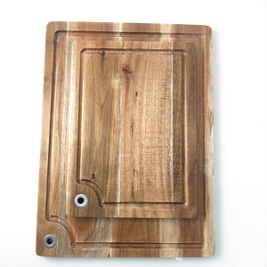 Planches à découper populaires Cuisine Rainuré Planche à découper Bois d'acacia - Product Image 5