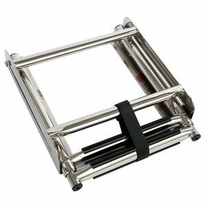 Stainless Steel Boat Ladder 2 Section With Slide Track For <b>Yacht</b> Deck Access Marine Hardware - Product Image 1