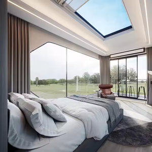 Edificio prefabricado comercial Casa móvil Solar de lujo Camping Homestay Zero Sun Moon Techo con ruedas Hotel Space Capsule - Product Image 4