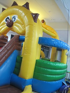 Inflatable <b>Fun</b> Land with PVC Material for Universal Use Sliding and Jumps - Product Image 5