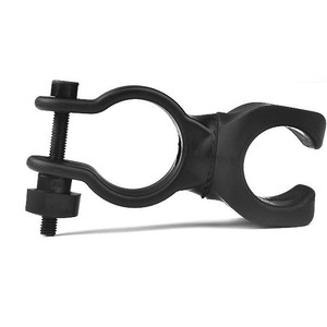 Yueli <b>Bicycle</b> <b>Light</b> Clip Bracket 360 Degree Rotating Adjustable Mount For Bike Handlebar Black - Product Image 2