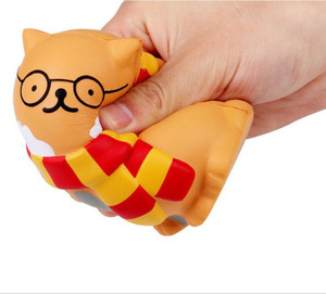 Custom logo Eco-friendly Cute <b>Cat</b> Slow Rising <b>Squishy</b> Toy - Product Image 5