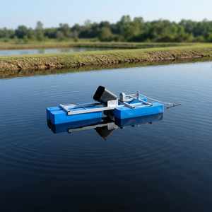 Aireador de chorro aspirante Lambda con motor para tratamiento de aguas residuales, sistema de aireación de acero inoxidable de 500 L/hora - Product Image 3