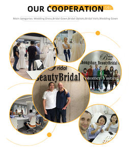 Nouvelle <span class=keywords><strong>Robe</strong></span> de Mariée Sirène <span class=keywords><strong>2023</strong></span>, <span class=keywords><strong>Robe</strong></span> de <span class=keywords><strong>Mariage</strong></span> Civile Col en V Économique - Product Image 6