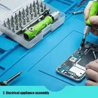 Kit de tournevis de précision en plastique 32 en 1, outil de réparation multifonctionnel pour le démontage et la réparation de téléphones, ordinateurs et appareils électroniques