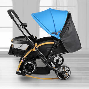 Cochecito para Bebé Baby Good C3 Azul de Cuatro Ruedas con Marco de Acero Reversible y Capacidad de Carga de 25 kg - Product Image 2