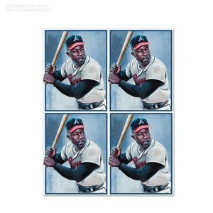 Etiquetas <span class=keywords><strong>Postales</strong></span> de Correo Estadounidense, Estampillas <span class=keywords><strong>Postales</strong></span> Conmemorativas Antiguas Baratas de 2024 de Hank Aaron, Países y Estados - Product Image 6