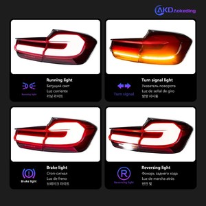 Feux arrière à LED pour BMW Série 3 F31 (2013-2018) – Lentille de phare, accessoires de direction, neufs, couleur rouge, pour modèle spécial 13-1 - Product Image 2