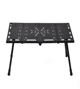 <span class=keywords><strong>Mesa</strong></span> Táctica IGT de Aleación de Aluminio Resistente, <span class=keywords><strong>Mesa</strong></span> Plegable Portátil Ligera para Acampar, Equipo de Picnic para Barbacoa al Aire Libre, Modular - Product Image 3