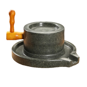 Équipement de broyage de beurre de cacahuètes, petit moulin à pierre domestique, moulin à pierre artisanal à disque de broyage, mini machine à lait de soja manuelle - Product Image 6