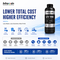 UV LED untuk I3200-U1 XP600 DX5 1L CMYKW Varnish untuk Printer Flatbed UV Pencetakan Digital Grosir