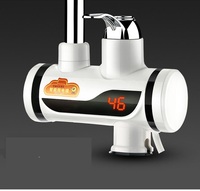 Robinet de cuisine chauffe-eau électrique instantané sans réservoir avec LED prise UE