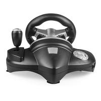 Drop FT38D6 Jeu Volant PS-2/PC D-INPUT/X-INPUT Ordinateur Travail VAPEUR Vibration Pc Jeu Voiture Racing Volant Jeu