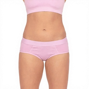 Culotte taille basse sportive, épaisse, sans couture, confortable, à quatre couches, grande taille, anti-fuite, pour femme - Meilleure vente - Product Image 3