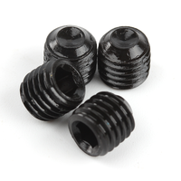 Vis à tête hexagonale en acier au carbone 45H, finition oxyde noir, norme ANSI ASME B18.3