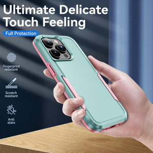 Funda Protectora para Teléfono Móvil con Protección Total para iPhone 17 Air 16E 16 Pro Max 15 14 13 12 11 Pro XS Max XR 7 8 Plus, Carcasa Resistente a Impactos - Product Image 4