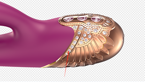 2025新作多機能女性オナニーワandスラップ刺激Gスポット振動膣加熱ホットエンジェルテンダーキャレス - Product Image 2