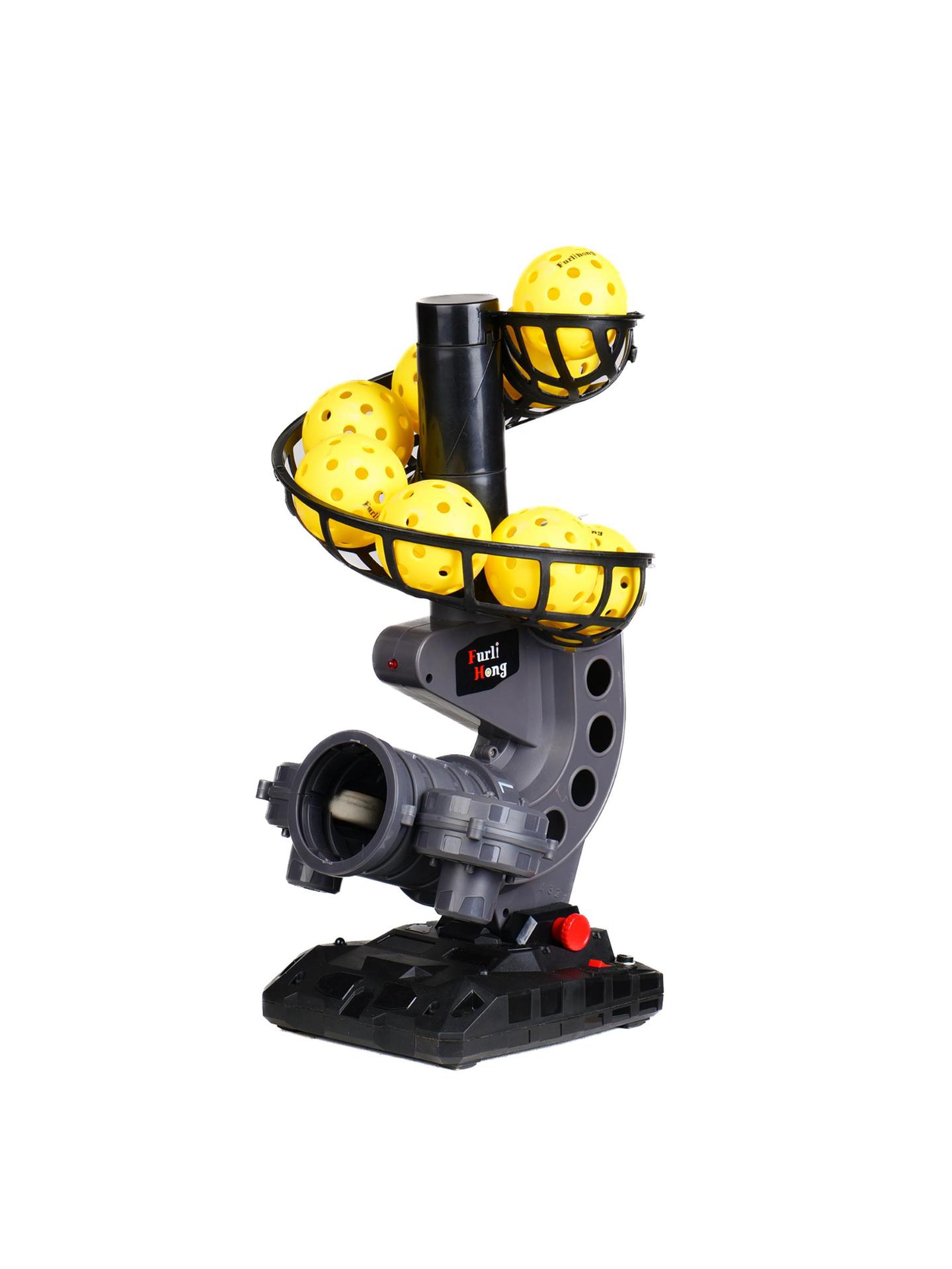 Universal Portable Automatic Pickleball & Tennis Ball Throwing Machine Single/Multiplayer Trainer