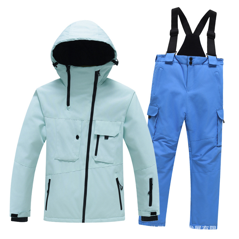 Mint green + sapphire blue - 120