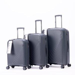 Set di Valigie Classiche Moderne TSA 20/24/28 Pollici in PP, <span class=keywords><strong>Trolley</strong></span> da Viaggio Leggero e Impermeabile a 4 Ruote - Product Image 2