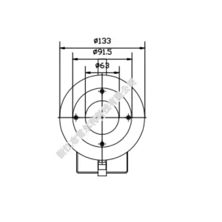 2MP Or 4MP HD Factory Price Explosion Proof Camera High Quality Fixed-focus IR50m High Temperature Water Cooled Camera