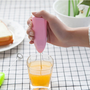 Mini Egg Beater Electric Milk Frother Handheld Battery Powered Kitchen Gadget Easy Cleaning For Coffee And Eggs - Product Image 2