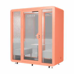 Boîte insonorisée portable <span class=keywords><strong>Cabine</strong></span> vocale de <span class=keywords><strong>studio</strong></span> de <span class=keywords><strong>cabine</strong></span> portable de co-working - Product Image 1