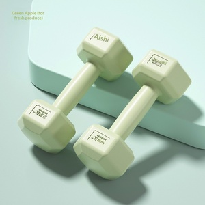 Haltères colorés écologiques pour femmes, hommes et enfants, pour la musculation des bras et le yoga, 1 kg/2 kg/3 kg - Product Image 6