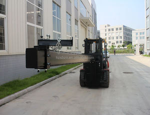 מלגזה להרמת זכוכית, נירוסטה, חדשה, קיבולת 2.8 טון להעמסה/פריקה של ארגזי זכוכית, בעלת תו תקן CE, לשימוש פנימי/חיצוני - Product Image 5