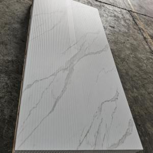 UV Marble Sheet PVC Wall Panels for <strong>Interior</strong> Decoration 4x9 UV Foam Wall Panel for Hotels Living Rooms <strong>Halls</strong> Hospitals - Product Image 3