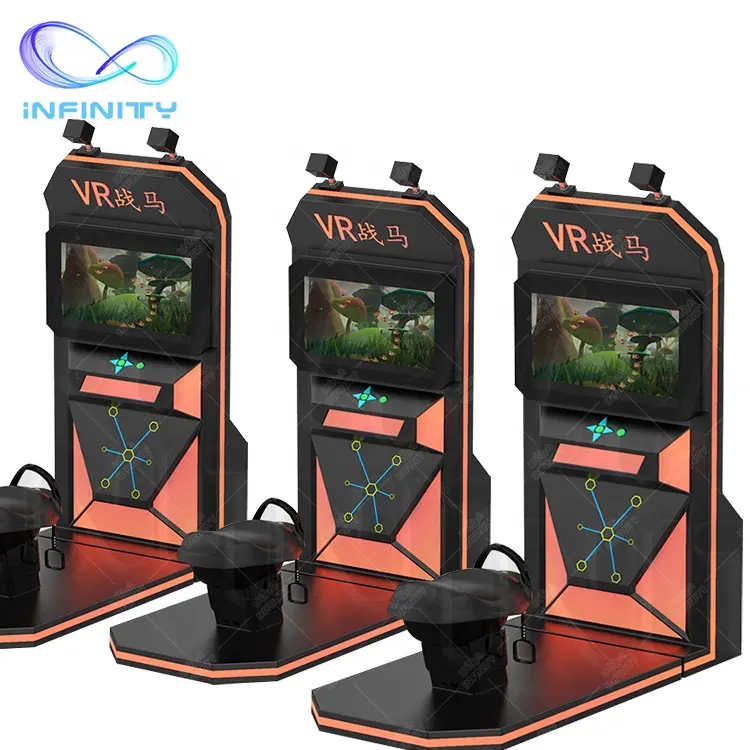 Autres produits de parc d'attractions, Machine d'hippothérapie, un joueur 9D Vr War Horse Back ride game simulateur à vendre