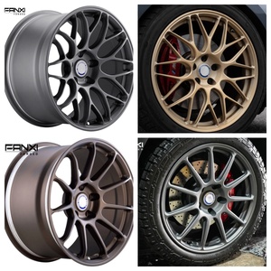 Ruedas Forjadas FANXI VEO-5 en Oro Rosa Pulido y Cromado 5x112 5x120 5x114.3 para Rolls <span class=keywords><strong>Royce</strong></span>, BMW X3m y Mercedes - Product Image 6