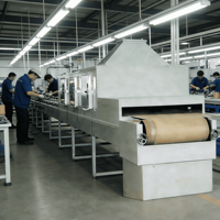 Séchoir industriel à micro-ondes haute efficacité pour épices, cardamome et clous de girofle