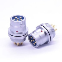 Connecteur audio en cuivre circulaire U283 - 5 broches 6 broches Prise et fiche mâle d'aviation - Étanche IP68 15A 500V