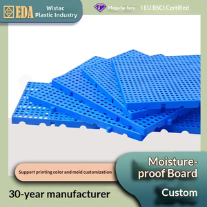 Palettes en plastique maillées personnalisables pour le stockage d'articles pour animaux <span class=keywords><strong>de</strong></span> compagnie, supermarchés, garages, logistique, résistantes à l'humidité, à la charge et à la pression - Product Image 6