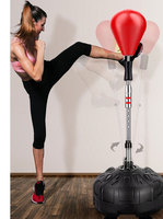 Conception personnalisée debout libre spinning boxe sac de boxe rotatif sac de boxe vitesse de balle et longeron bar