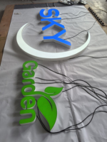 Lettres lumineuses de qualité supérieure avec film réfléchissant, éclairage uniforme sans points sombres, fabrication professionnelle