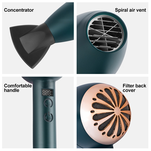 Trung Quốc Chức Năng Lạnh Không Khí 5kw Không Chổi Than 12V Dc Động Cơ Du Lịch Máy Sấy Tóc Với Lược Máy Sấy Tóc Và Volumizer Hot Air Brush - Product Image 5