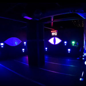 Juego Interactivo de Activación Digital con Botón de Luz LED para Escondite, Juego Deportivo para Parques Infantiles Interiores, Ojos del Diablo - Product Image 1