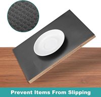ORON Tapis de protection antidérapant en EVA de qualité alimentaire, imperméable et résistant à l'huile pour tiroirs et armoires de cuisine, rouleau robuste antidérapant sur mesure