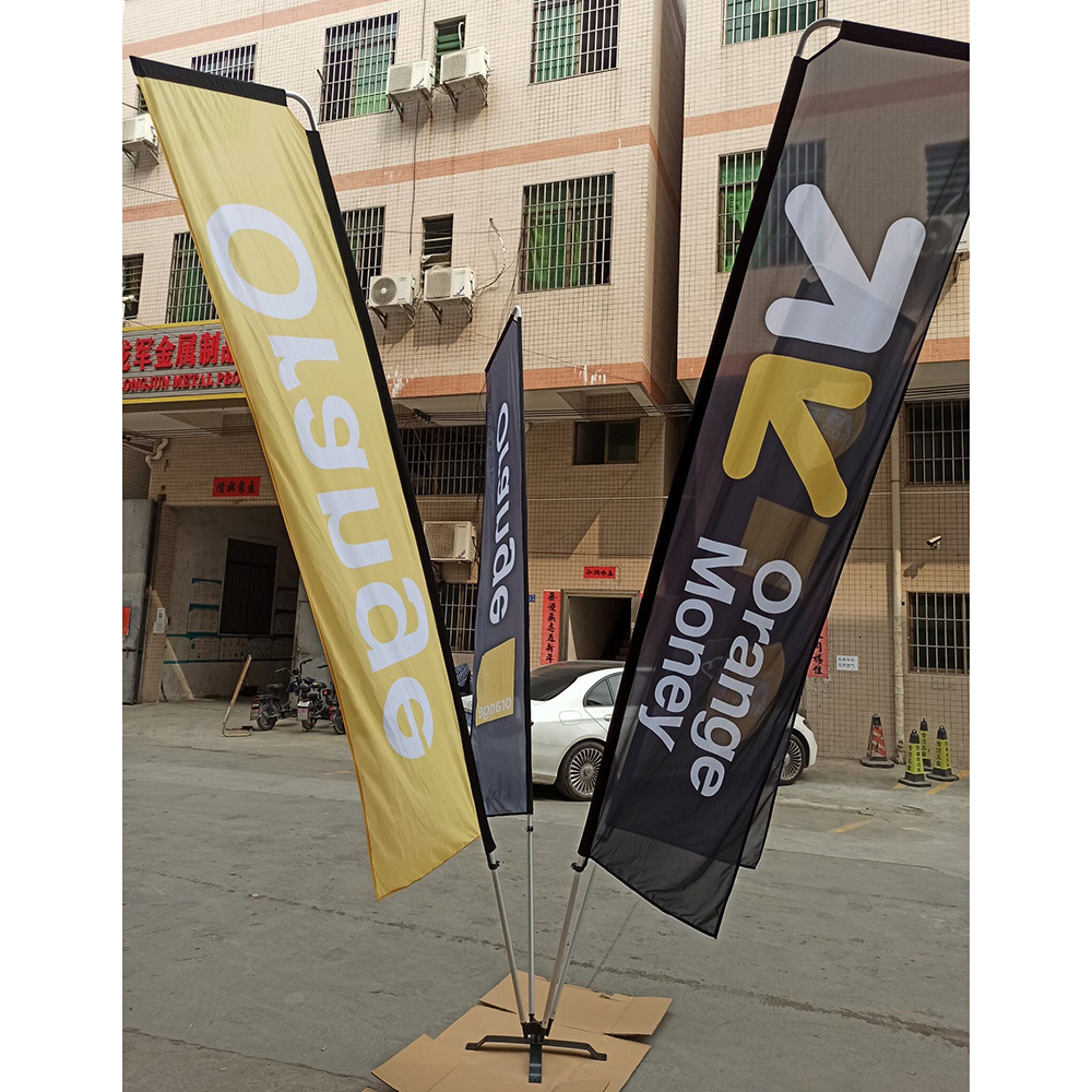 Pink Sale Feather Flag - 8ft Storefront Sign | In-Stock