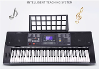 Mk-812 Musical Keyboard Instruments 61 Keys Electronic Organ Keyboard Piano Synthesizer for Beginners Playing