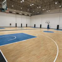 Revêtement de sol sportif en vinyle Runsure à installation rapide et nettoyage facile pour la rénovation de terrains de pickleball sur carrelage – Spécial Philippines