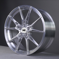 Rines de Aleación Monobloque Forjados de 15-24 Pulgadas, 5X112, 5X120, 5X130, 5X114.3, con Diámetro Central Personalizado, Diseño Cóncavo Agresivo para Tuning