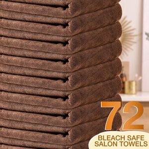 Serviettes en <span class=keywords><strong>microfibre</strong></span> résistant à l'eau de Javel en vrac pour Salon sec non pelucheux beauté Spa Salon séchage des <span class=keywords><strong>cheveux</strong></span> essuie-mains - Product Image 5