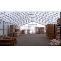 Grandes tentes de grande maison en forme de GS Tente en tissu de stockage industriel personnalisé avec cadre en métal pour utilisation en entrepôt