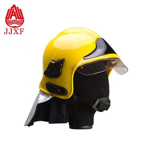 Casco de Bombero Europeo JJXF F2 Tipo V Certificado EN443 con Resistencia a Impactos de 3780N - Product Image 1